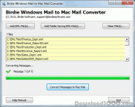 Windows Live Mail to Entourage Converter screenshot